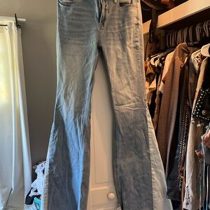 Flying Monkey Light Blue Flare Jeans